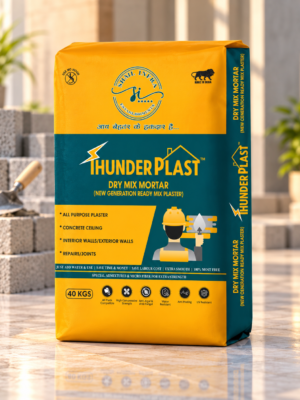 Thunderplast Dry Mix Mortar Ready Mix Plaster for Walls