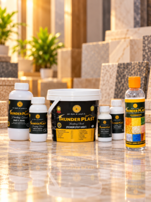Thunderplast Finishing Touch Epoxy with TP Glimmers for Flooring