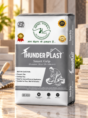 Thunderplast Smart Grip Premium Silver Tile Adhesive for Floors Walls
