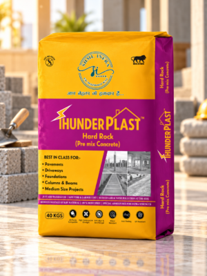 Thunderplast Hard Rock Pre Mix Concrete for Structural Applications