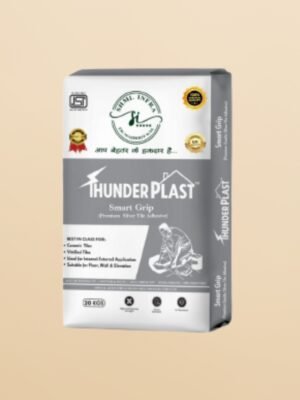 Thunderplast Smart Grip Premium Silver Tile Adhesive for Floors Walls