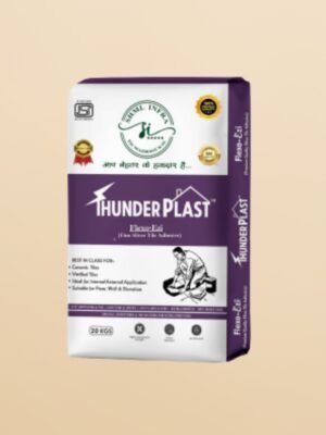 Thunderplast Flexo-Ezi Fine Silver Tile Adhesive for Interior Flooring Applications
