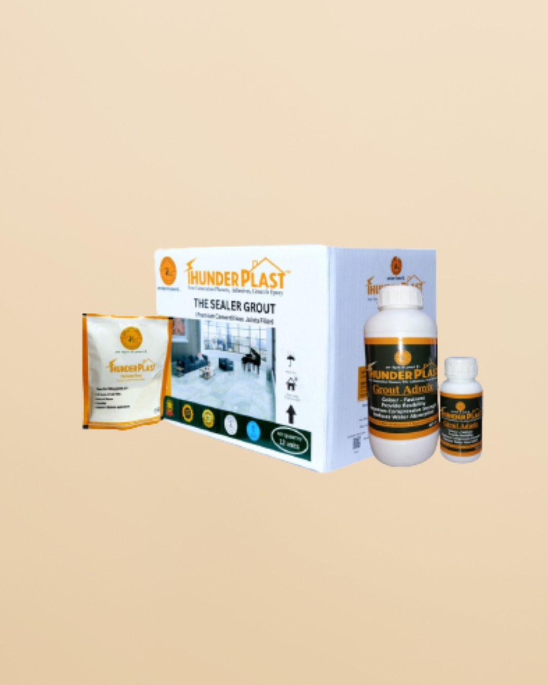 Thunderplast Sealer Grout with Grout Admix for Tile Filling