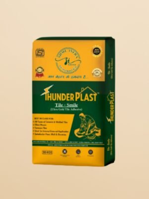 Thunderplast Tile Smile Ultra Gold Adhesive for Large Tile Applications